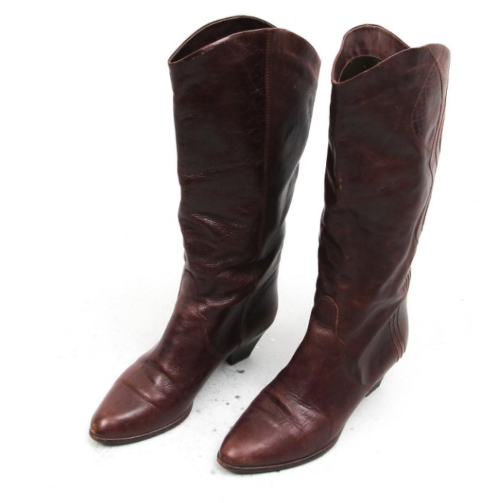 80's Style Women's Knee Length Boots
